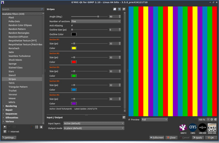 “Stripes” Filter – 2