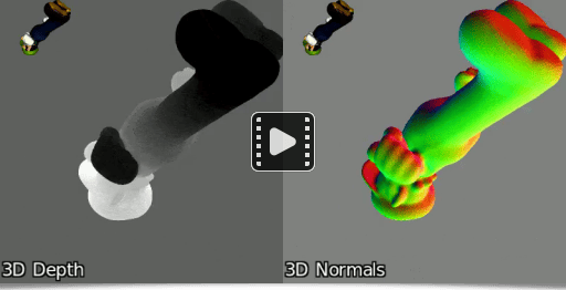 depthmap3d and normalmap3d commands
