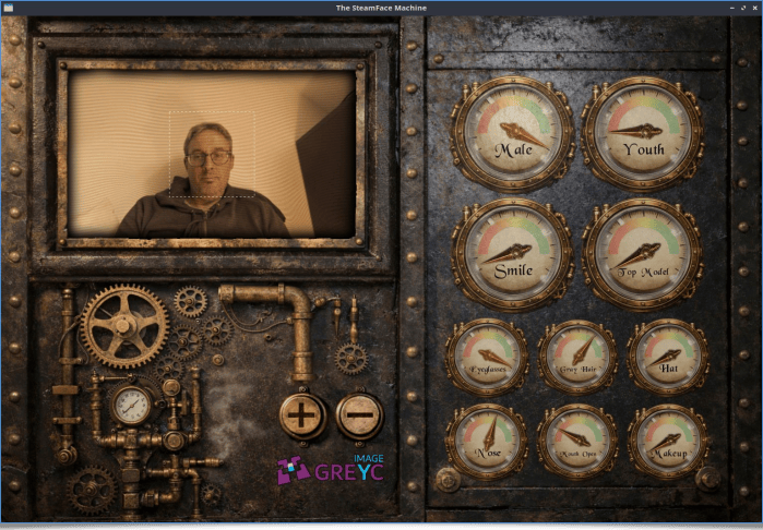 The SteamFace Machine (attributes)