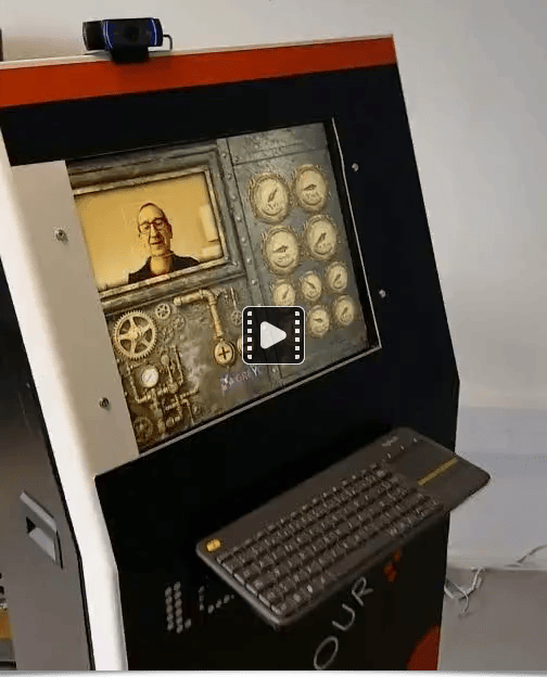 The SteamFace Machine (kiosk)