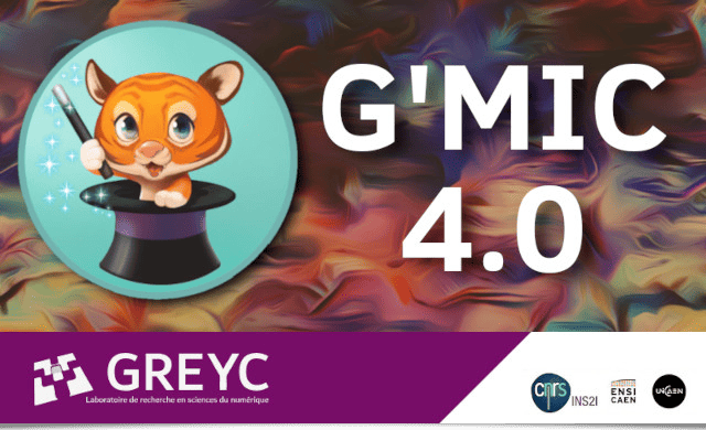 G'MIC 4.0 Teaser