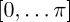 [0,\dots\pi]