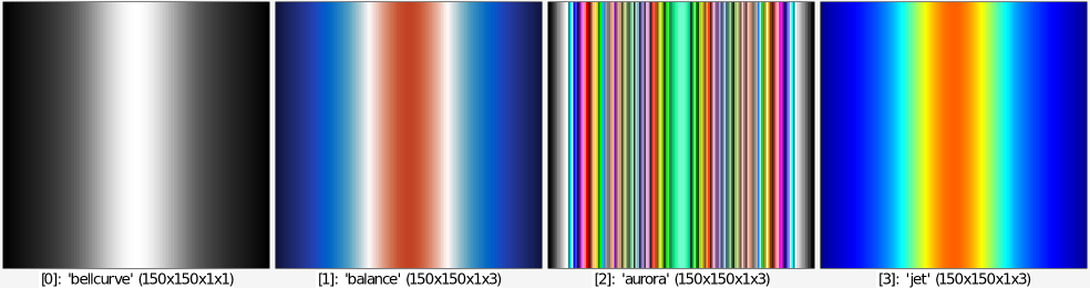 150,150,1,1,255*x/(w-1) -apply_curve. 1,0,0,63,64,127,200,191,64,255,0 -name. bellcurve +map[bellcurve] balance -name. balance +map[bellcurve] aurora -name. aurora +map[bellcurve] jet -name. jet _parse_cli_images a x r2dx. 50%