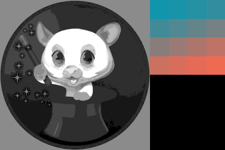 sp gmicky rs. 50% ({255-238},238^{255-106},106^{255-83},83) resize. 16,[-1],[-1],[-1],5 index.. [-1],0 4,4,1,3 fill. [-2] rm.. resize. 150,150,[-1],[-1],1 to_rgb.. normalize.. 0,{2^8-1}