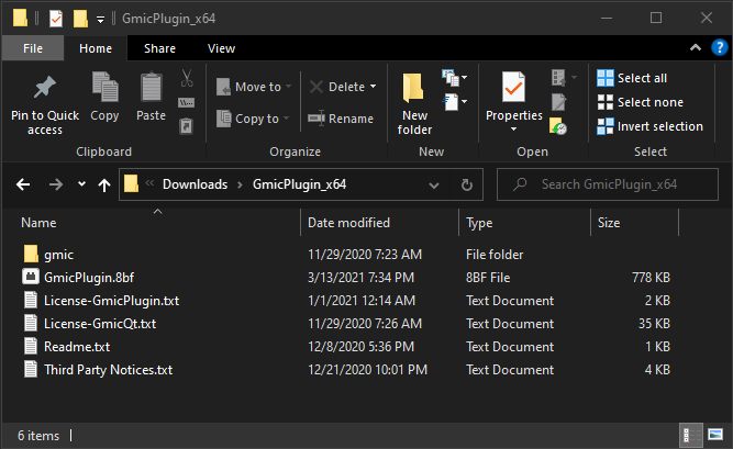 Unzipped plug-in folder Unzipped plug-in folder